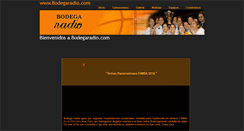 Desktop Screenshot of bodegaradio.com